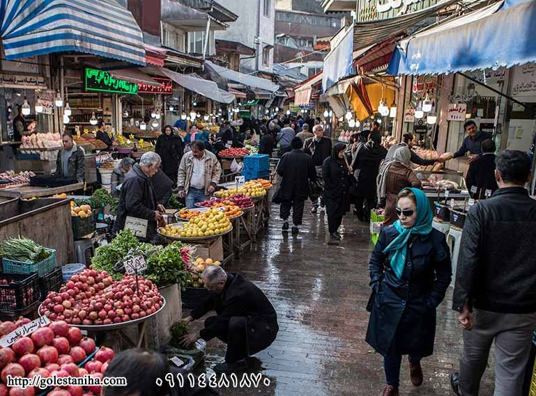 بازار بزرگ رشت قلب اقتصاد در استان گیلان